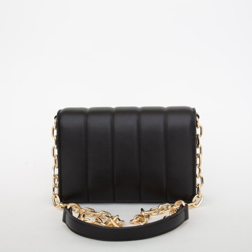 Жіноча кросбоді TRUSSARDI DUNE CROSSBODY SM QUILTED SMOOTH FAUX LEATHER NERO