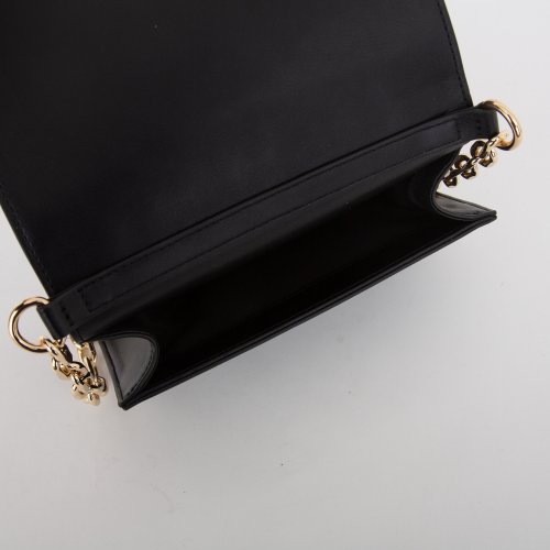 Жіноча кросбоді TRUSSARDI DUNE CROSSBODY SM QUILTED SMOOTH FAUX LEATHER NERO