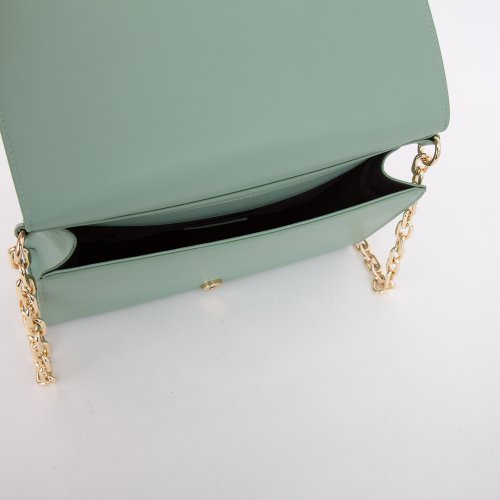 Жіноча кросбоді TRUSSARDI  DUNE CROSSBODY MD QUILTED SMOOTH FAUX LEATHER VERDE