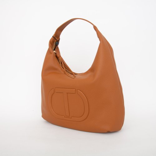 Женская сумка с ручками TWIN-SET HOBO CUOIO