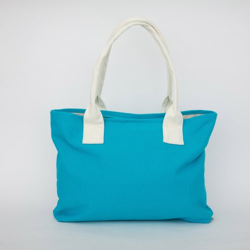 Женская сумка с ручками LIU JO SHOPPING CANVAS CELESTE