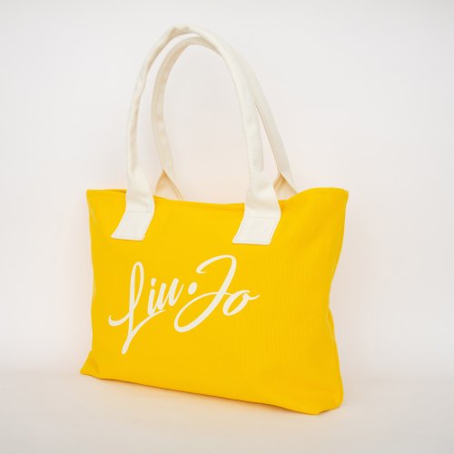 Жіноча сумка з ручками LIU JO SHOPPING CANVAS GIALLO