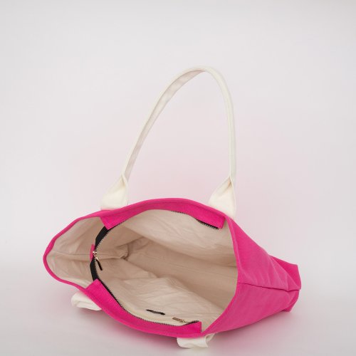 Женская сумка с ручками LIU JO SHOPPING CANVAS FUXIA