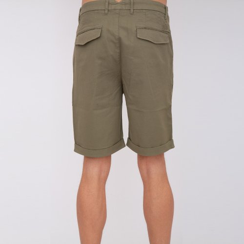 Мужские повседневные шорты LA MARTINA MAN COTTON LINEN BERMUDA COTTO VERDE