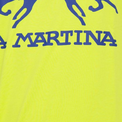 Чоловіча футболка LA MARTINA MAN T-SHIRT S/S JERSEY JERSEY VERDE