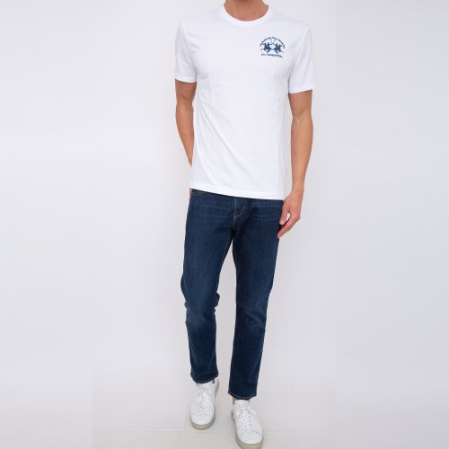 Мужская футболка LA MARTINA MAN T-SHIRT S/S JERSEY BIANCO
