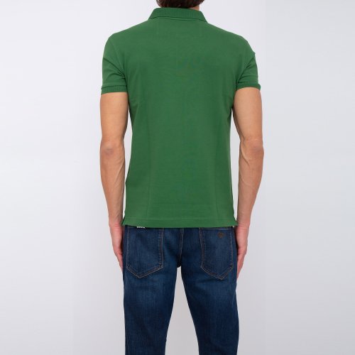 Мужское поло LA MARTINA MAN POLO S/S PIQUET PIQUET STR VERDE