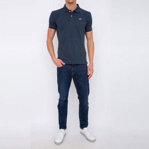 Мужское поло LA MARTINA MAN POLO S/S PIQUET PIQUET STR