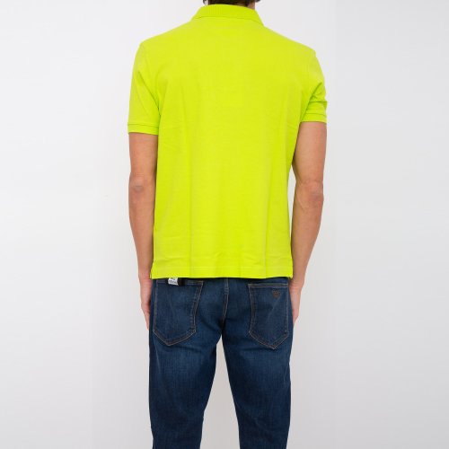 Мужское поло LA MARTINA MAN POLO S/S SLEEVE 30/1 COTTO VERDE
