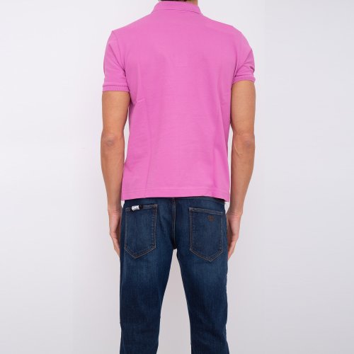 Мужское поло LA MARTINA MAN POLO S/S SLEEVE 30/1 COTTO ROSA