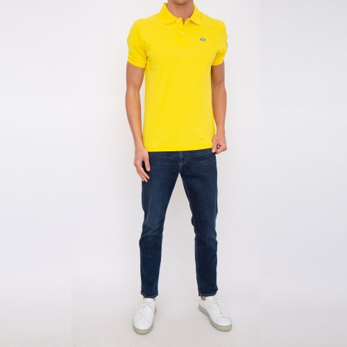 Чоловіче поло LA MARTINA MAN POLO S/S SLEEVE 30/1 COTTO GIALLO