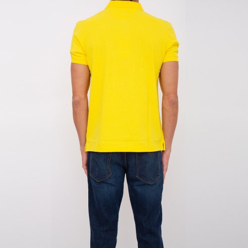 Чоловіче поло LA MARTINA MAN POLO S/S SLEEVE 30/1 COTTO GIALLO