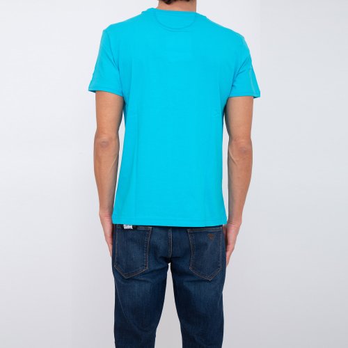 Мужская футболка LA MARTINA MAN T-SHIRT S/S JERSEY AZZURRO