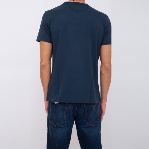 Мужская футболка LA MARTINA  MAN T-SHIRT S/S JERSEY BLU