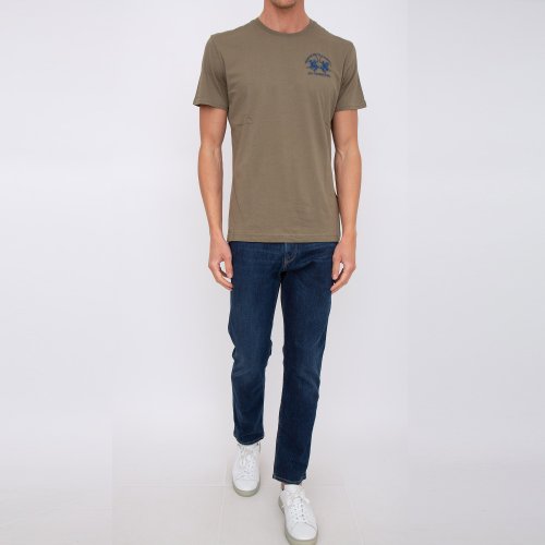 Чоловіча футболка LA MARTINA MAN T-SHIRT S/S JERSEY VERDE