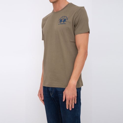 Чоловіча футболка LA MARTINA MAN T-SHIRT S/S JERSEY VERDE