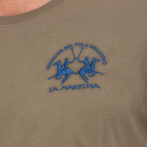 Чоловіча футболка LA MARTINA MAN T-SHIRT S/S JERSEY VERDE