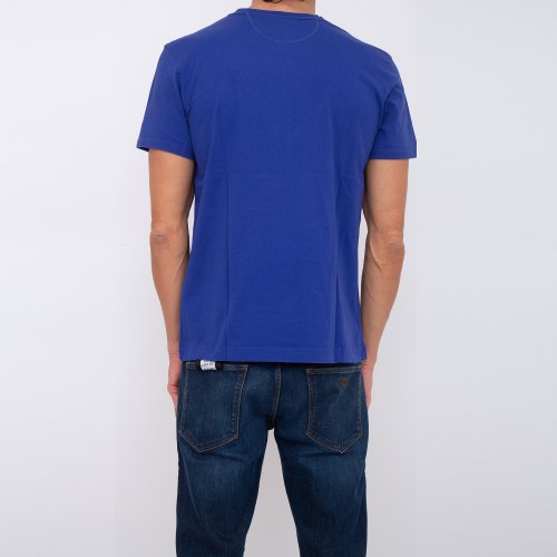 Чоловіча футболка LA MARTINA MAN T-SHIRT S/S JERSEY BLU