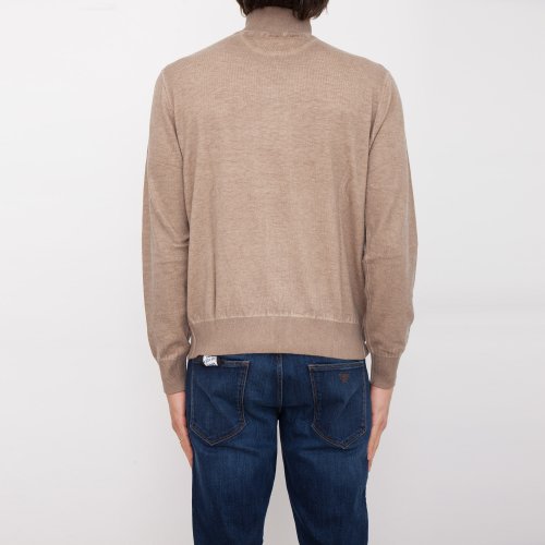 Чоловічий светр  LA MARTINA MAN TRICOT FULL ZIP LAMBSCOT BEIGE