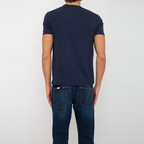 Мужская футболка  EA7 EMPORIO ARMANI T-SHIRT BLU
