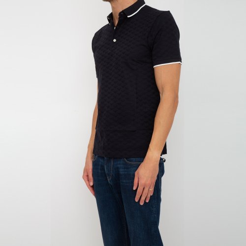 Мужское поло EMPORIO ARMANI POLO BLU