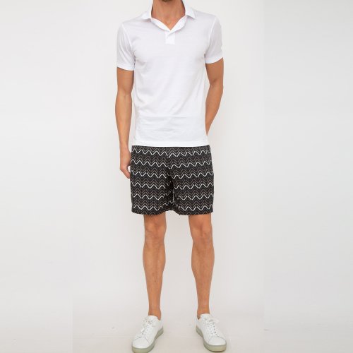Мужские повседневные шорты EMPORIO ARMANI BERMUDA NERO