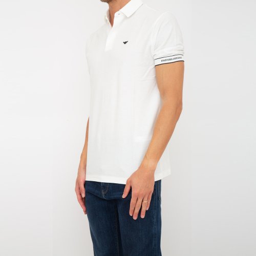 Чоловіче поло EMPORIO ARMANI POLO BIANCO