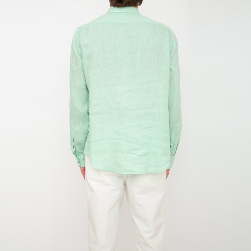 Чоловіча сорочка з довгим рукавом EMPORIO ARMANI SHIRT VERDE