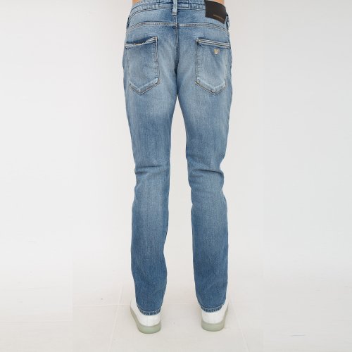 Мужские джинсы EMPORIO ARMANI 5 TASCHE BLU DENIM