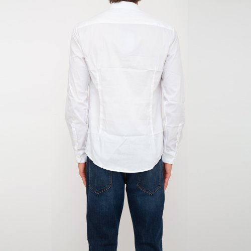 Мужская рубашка с длинным рукавом EMPORIO ARMANI CAMICIA BIANCO