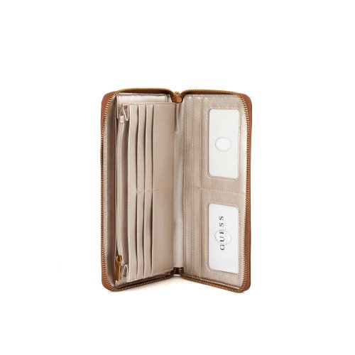 Жіночий гаманець GUESS JEANS WALLET CUOIO