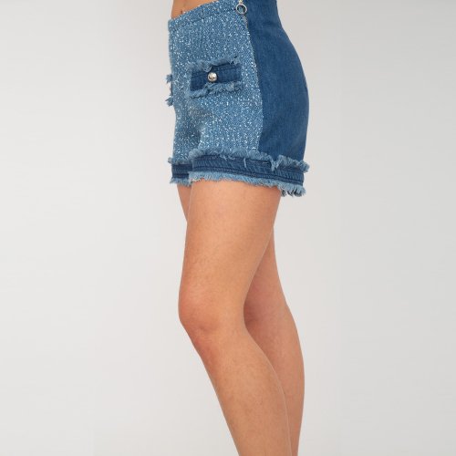 Женские шорты PINKO Pantalone BLU DENIM