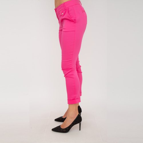 Женские повседневные брюки PATRIZIA PEPE PANTALONI/TROUSERS FUXIA