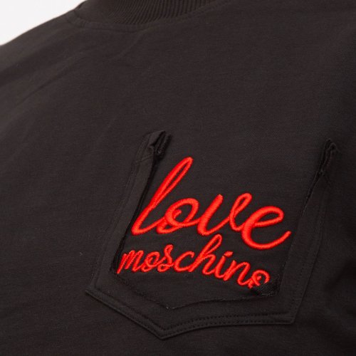 Женский спортивный костюм LOVE MOSCHINO TUTA DA GINNASTICA NERO