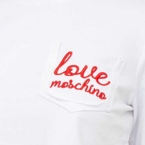 Женский спортивный костюм LOVE MOSCHINO TUTA DA GINNASTICA BIANCO