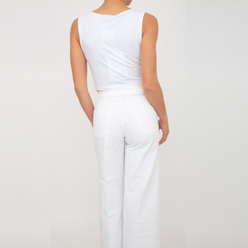 Жіночий топік LOVE MOSCHINO TOP BIANCO