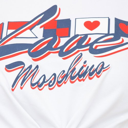 Жіночий топік LOVE MOSCHINO TOP BIANCO