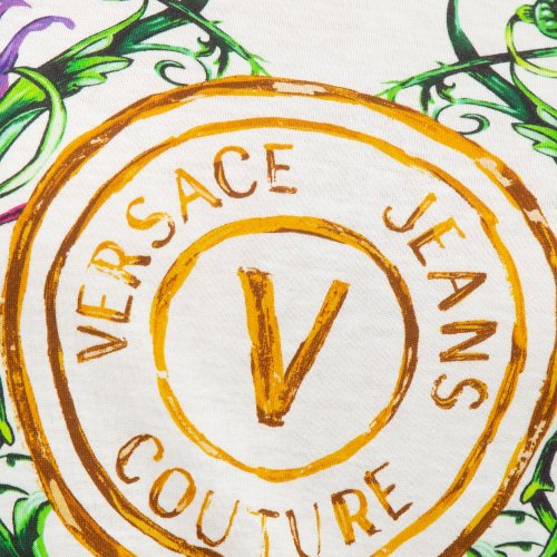 Женская футболка VERSACE JEANS COUTURE  MAGLIETTA T-SHIRT (GENERICO) BIANCO