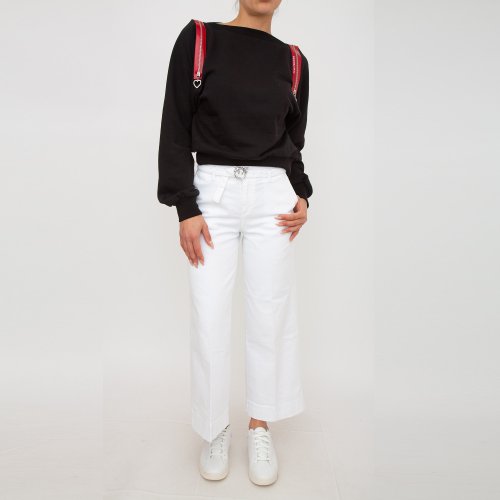 Женские джинсы PINKO 5 Tasche Color BIANCO