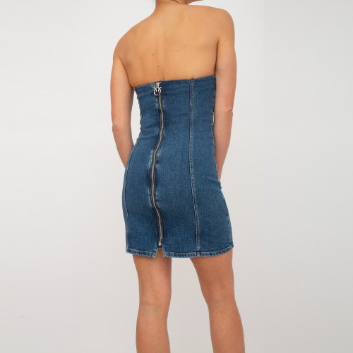 Женское платье PINKO Abito BLU DENIM