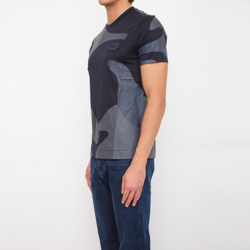 Чоловіча футболка EMPORIO ARMANI T-SHIRT BLU