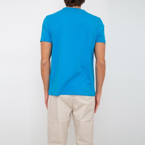 Чоловіча футболка BIKKEMBERGS MAGLIETTA BLU