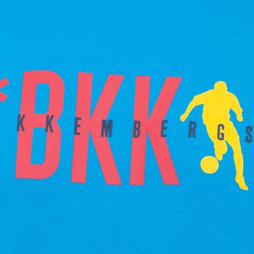 Чоловіча футболка BIKKEMBERGS MAGLIETTA BLU