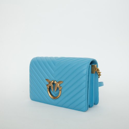 Женская кроссбоди PINKO Love Bag Borse AZZURRO