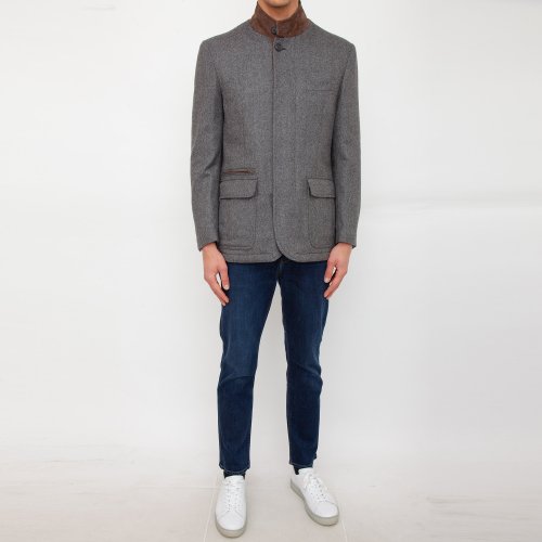 Чоловіча куртка BRIONI GIUBBINO GRIGIO