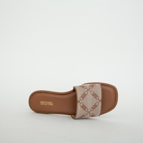 Жіночі шльопанці MICHAEL MICHAEL KORS SHOE TEXTILE TEXTILE FLOCKED CUOIO