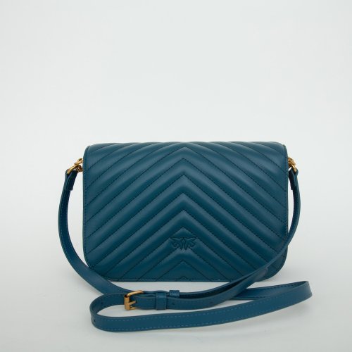 Жіноча кросбоді PINKO Love Bag Borse PETROLIO