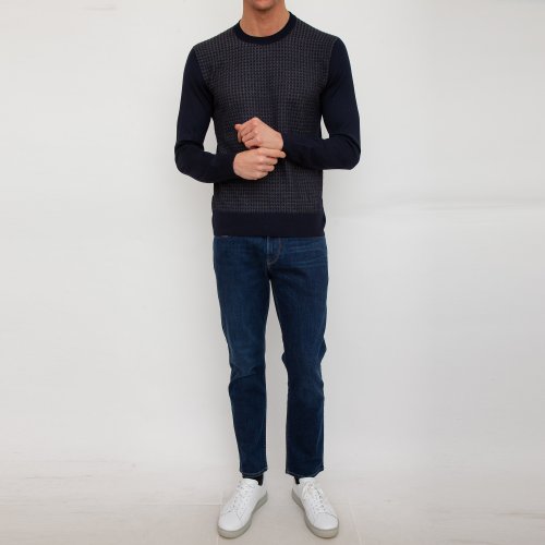 Чоловічий светр BRIONI MAGLIA BLU