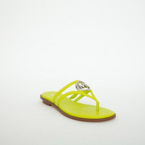 Женские шлепанцы  MICHAEL MICHAEL KORS SHOE LEATHER RUBBER VERDE