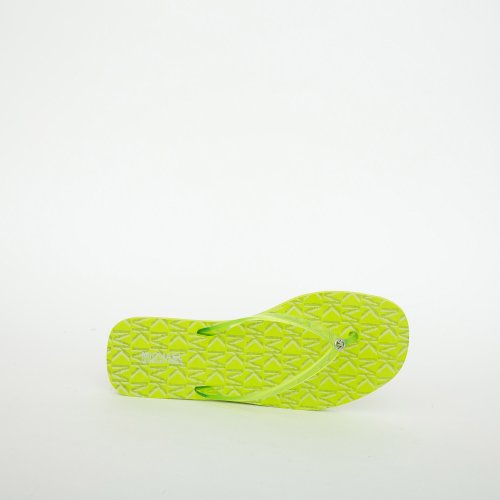 Женские тапочки и шлепанцы MICHAEL MICHAEL KORS INFRADITO VERDE